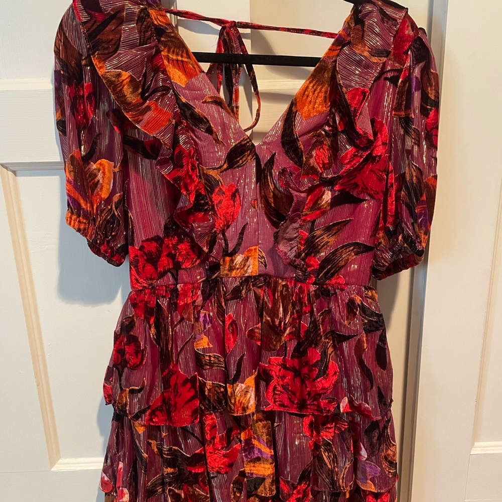 Adelyn Rae velvet dress